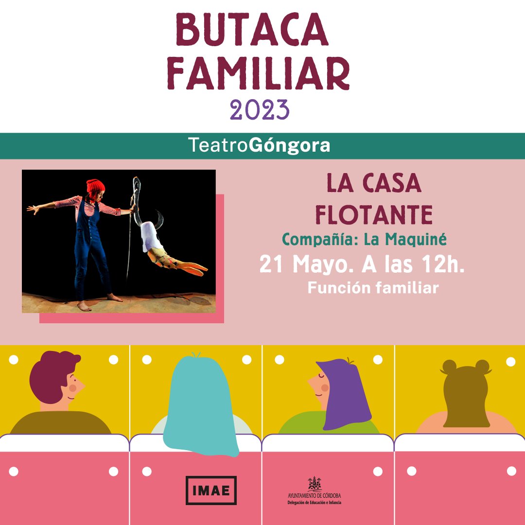 IMAECordoba's tweet photo. Agenda de los #TeatrosdeCórdoba:
👉🏻 'Del infierno al universo' en el #TeatroGóngora
👉🏻 'A la memoria de un ángel' #OrquestadeCórdoba
👉🏻 'Séneca y Lucano, la virtud del imperio' #cine
👉🏻  'El aguafiestas' #comedia
👉🏻 'La casa flotante' #ButacaFamiliar
 https://t.co/hxbTysBvFC https://t.co/cIfizVlKt2
