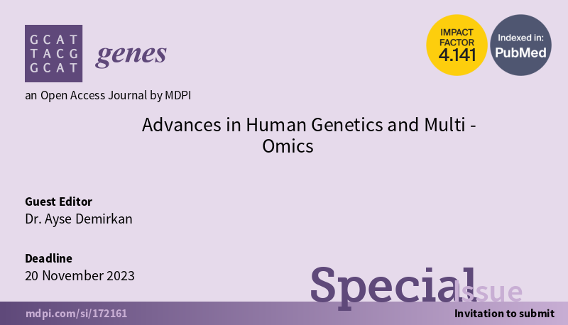 Genes_MDPI's tweet image. Dr. @demyrkana from @UniOfSurrey has joined us as guest editor for an issue that welcomes research on new methodologies and their real data applications related to the use and improving performance of #GWAS.

Submit your contribution before 20th November: mdpi.com/journal/genes/…