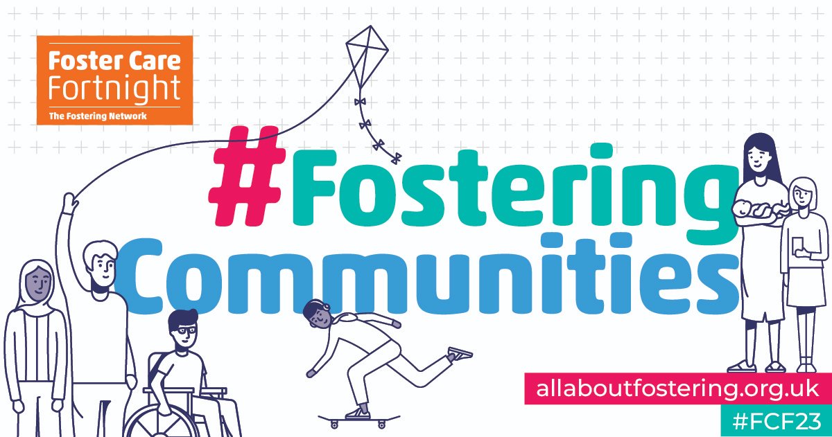 Today marks the start of Foster Care Fortnight 2023! Over the next two weeks we will be celebrating foster care, raising awareness and showcasing our amazing foster carers. This year’s theme is #FosteringCommunities. Use the hashtag and get involved!