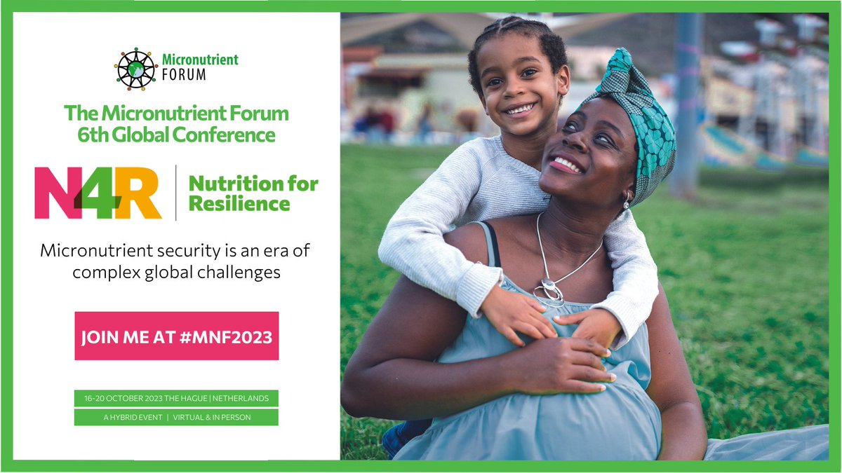 Marti van Liere (@martivanliere) on Twitter photo Join me at #MNF2023. Early bird registration ends 30 May 2023. Register at mnforum2023.org #N4R <a href="/MNForum/">Micronutrient Forum</a> Join me at #MNF2023. Early bird registration ends 30 May 2023. Register at mnforum2023.org #N4R <a href="/MNForum/">Micronutrient Forum</a>