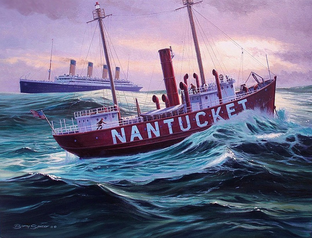 RMSOlympicOff's tweet photo. On this day, 15 May 1934, RMS Olympic passes the Nantucket Lightship.
LV-117 was a light vessel of the United states Lighthouse service, launched in 1931, operated  south of Nantucket Shoals. 
#RMSOlympic #Nantucket #NantucketLightship #HistoricShipsNetwork https://t.co/IWaheztRbA