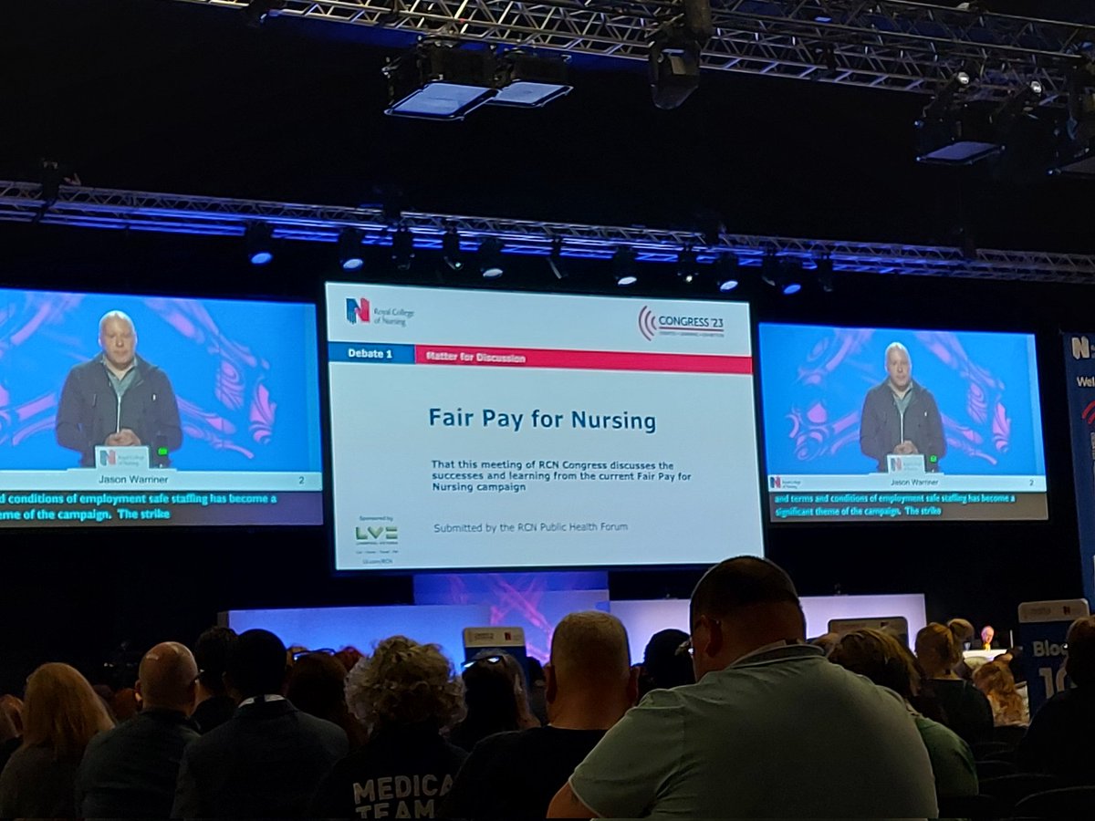 Starting the debates with the hot topic #RCN23