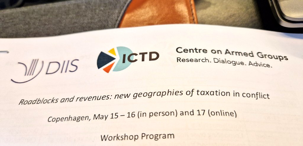 Amazed that almost 30 people actually made their way to Copenhagen to our workshop on roadblocks and taxation in conflict - promising to be a fascinating week (and the reason I'll be behind on emails)