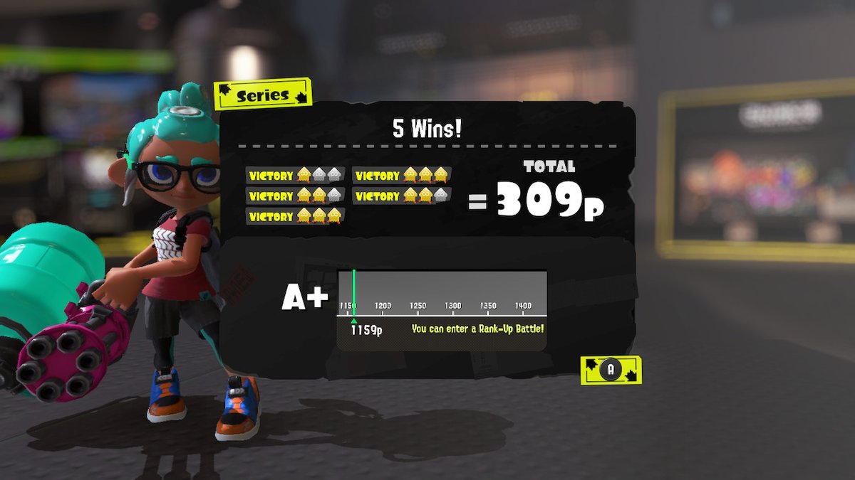 404_console's tweet image. road to s #Splatoon3 #NintendoSwitch