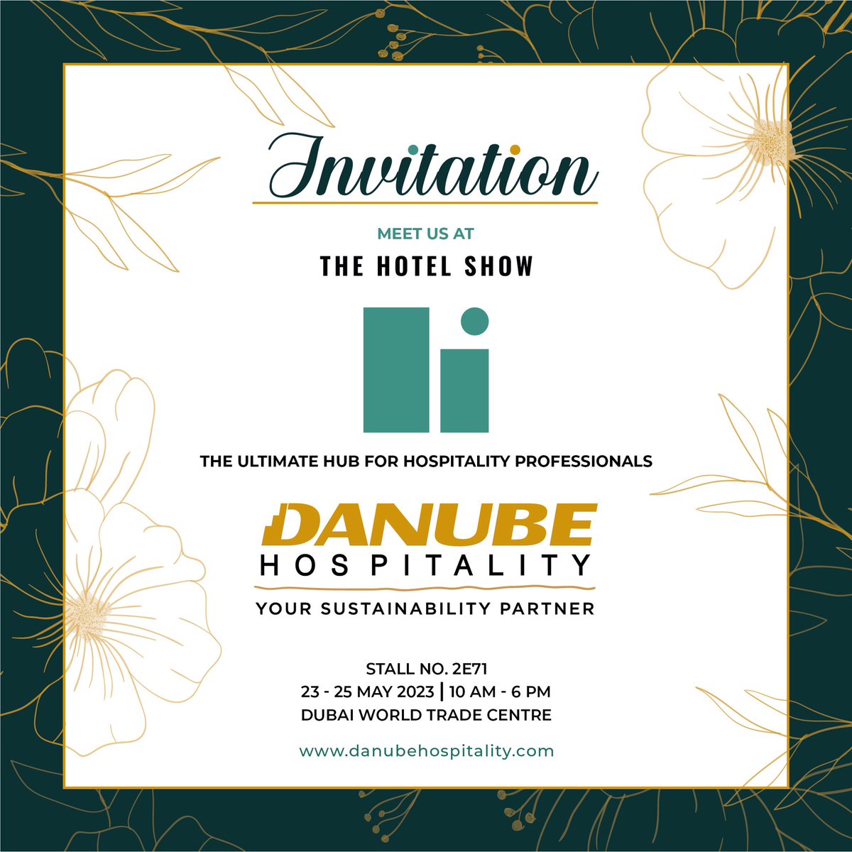 Don't miss out on this incredible opportunity to check out *Danube Hospitality's sustainable products and services* for hospitality businesses and network with industry professionals.
#DanubeHospitality #Hospitalitysolutions #Hotelshow #visitus #dubai
hozpitality.com/Danubehospital…