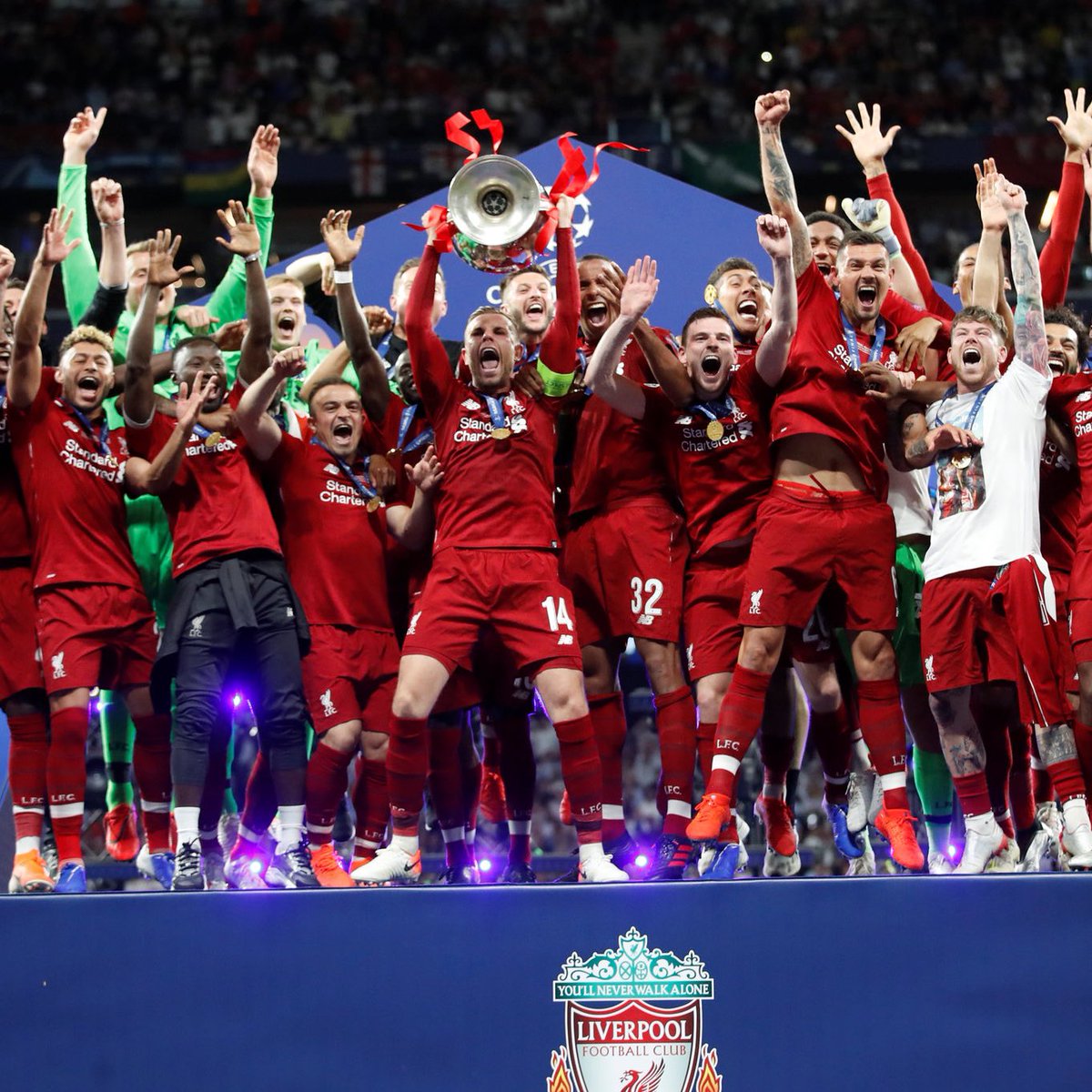 SMXLFC's tweet photo. 18/19 - 97 points, CL winners 
19/20 - 99 points, PL winners 
21/22 - 92 points, domestic double 

Don’t let bitter &amp; jealous rival fans take anything away from what this team has achieved. Jealously is a very bad trait to have &amp; I can see it everywhere! Imagine being us. https://t.co/ghWKGPwD2p
