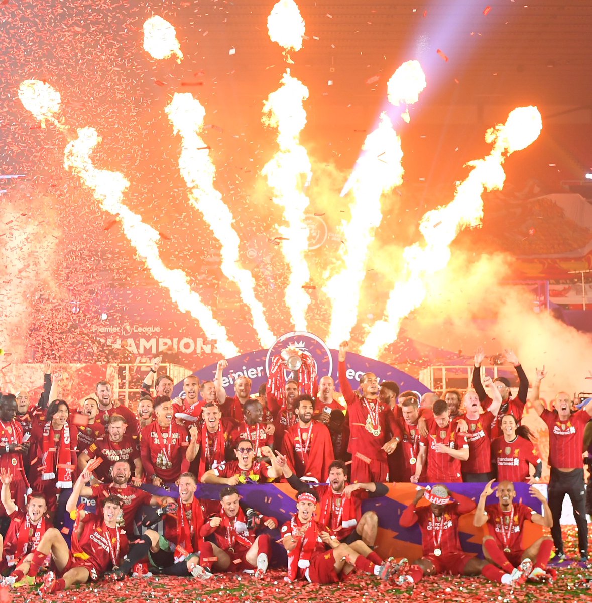 SMXLFC's tweet photo. 18/19 - 97 points, CL winners 
19/20 - 99 points, PL winners 
21/22 - 92 points, domestic double 

Don’t let bitter &amp; jealous rival fans take anything away from what this team has achieved. Jealously is a very bad trait to have &amp; I can see it everywhere! Imagine being us. https://t.co/ghWKGPwD2p