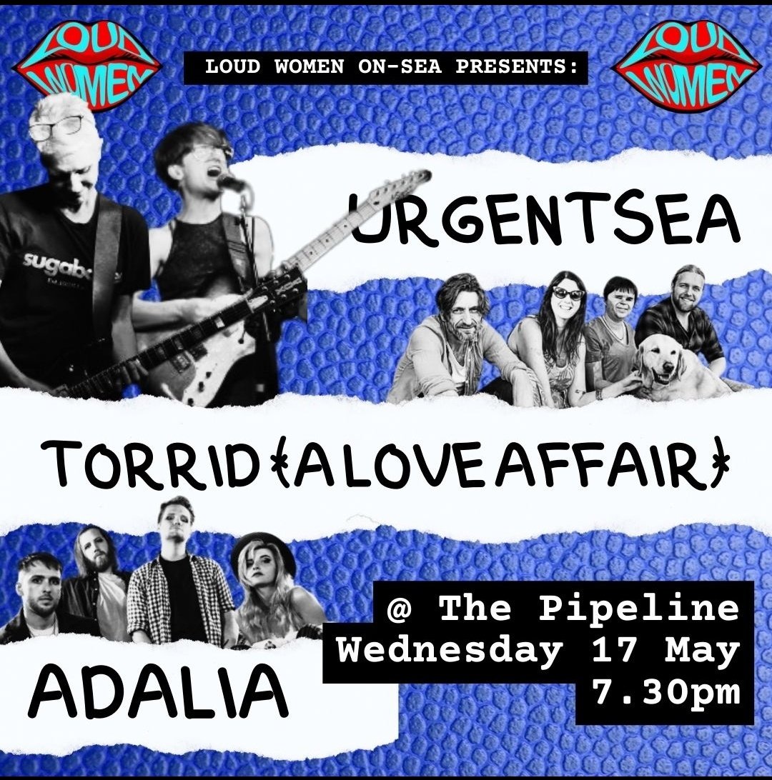 We're at the Pipeline on Wednesday with some other amazing #loudwomen come join us!! 🎟 available on Dice & FB 😎 #gig #bands #music #Brighton #GreatEscape