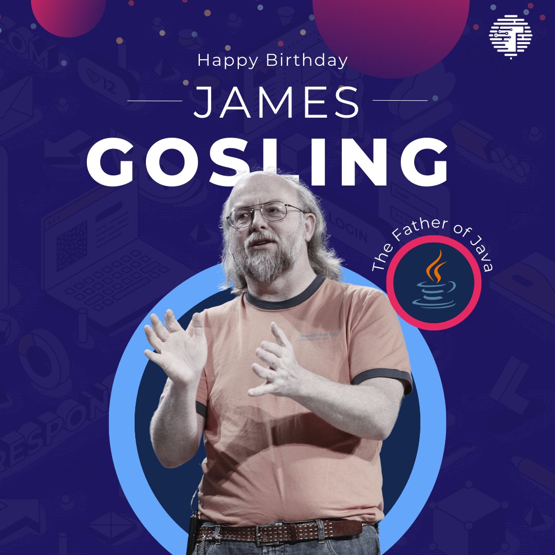 Trienpont_'s tweet photo. Happy Birthday, James Gosling! 🎉🎂

Thank you for creating Java, the programming language that changed the tech world forever.

For over two decades, Java has been a popular choice among developers, with millions of Java applications in use today.

#Java #fatherofjava https://t.co/HLXOr8K2wS