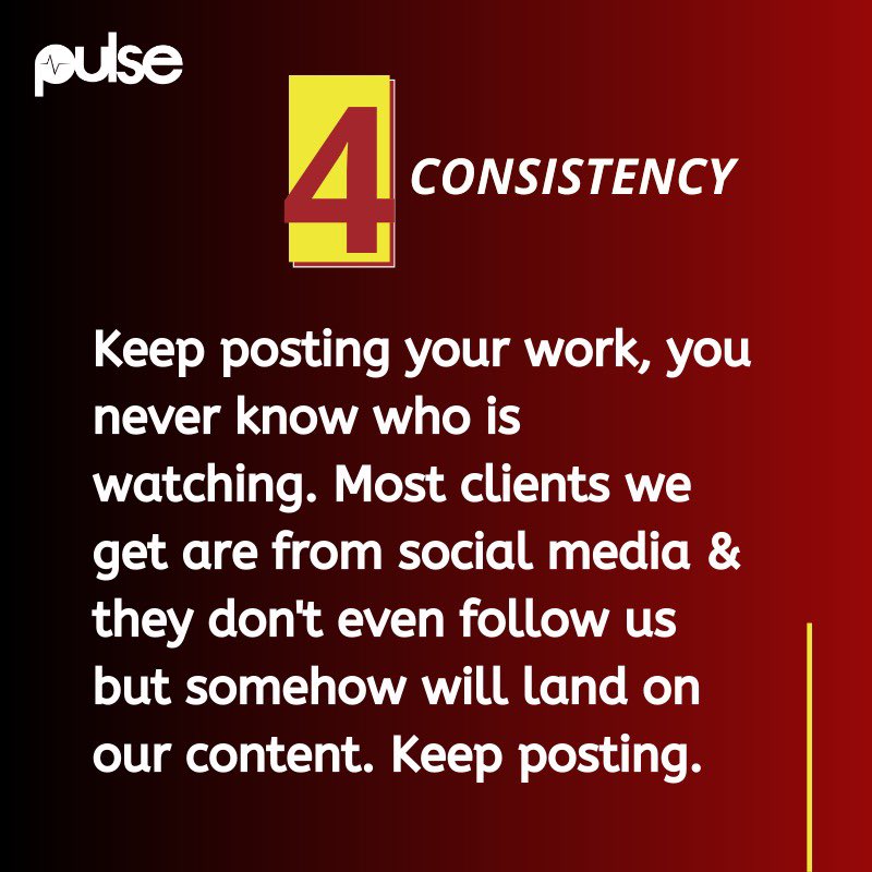 1. Develop a passion for travel, you can’t influence someone to travel if you don’t travel yourself.

2. While traveling, have an open mind to learning different things like food, people, culture, history.

3. Post quality content 

4. Be consistent 
#PulseInfluencerAwards