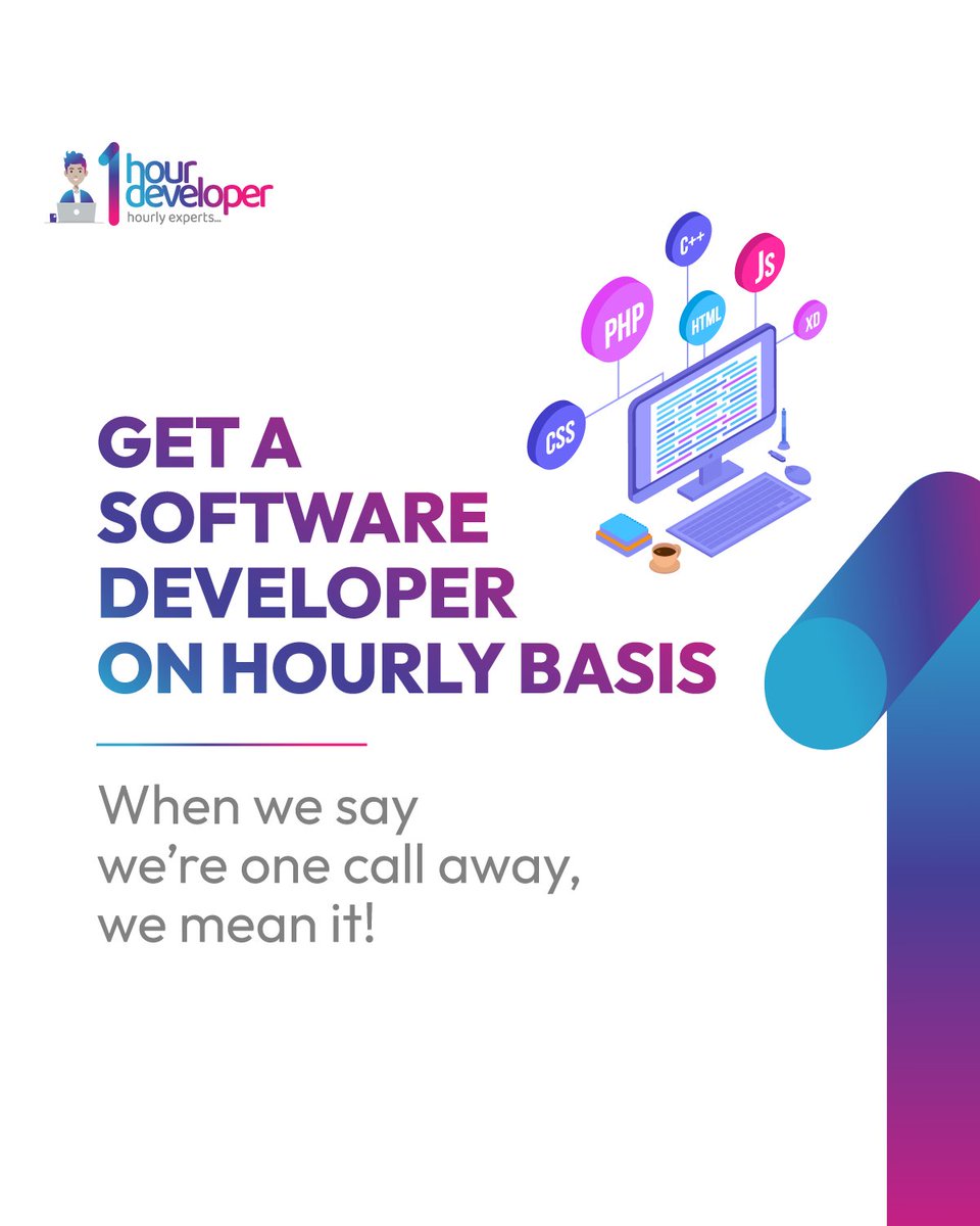 1hourDeveloper's tweet photo. Looking to hire top-notch developers on an hourly basis? Look no further! Our perfectly crafted website connects you with skilled developers from around the globe, offering you the flexibility to hire them on an hourly basis!
#Hourlydeveloper #Webdevelopment #Programming https://t.co/UkD8PhHjke