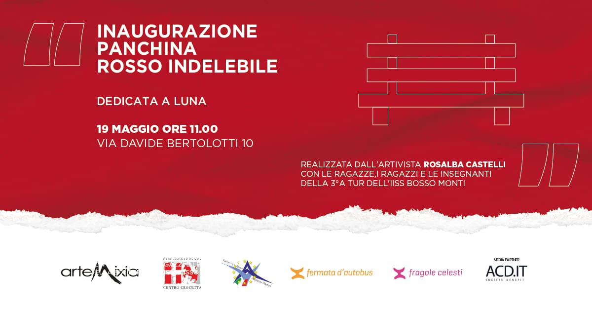 🔴 Sono molto contenta che grazie al mio Ordine del Giorno presentato in Consiglio Comunale della #Circoscrizione1 di Torino, il 19 Maggio sarà inaugurata la #PanchinaRossa🔴
Ringrazio tutti i Consiglier* che hanno votato a favore di questo provvedimento ➡️m.facebook.com/story.php?stor…