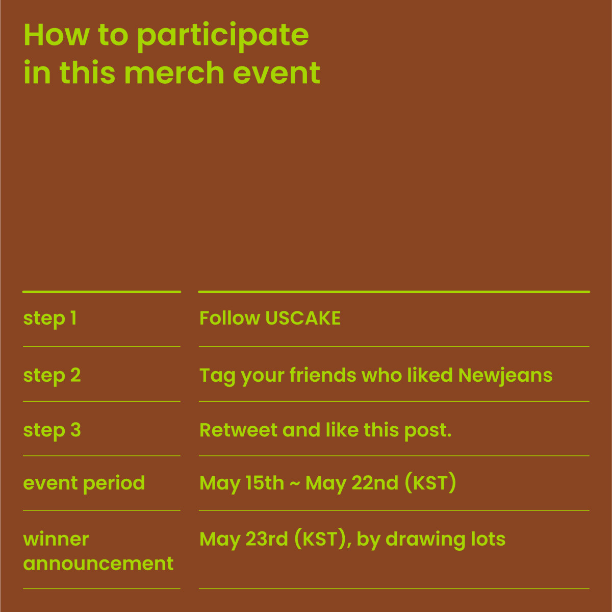 USCAKE_Official 🍰 tweet media