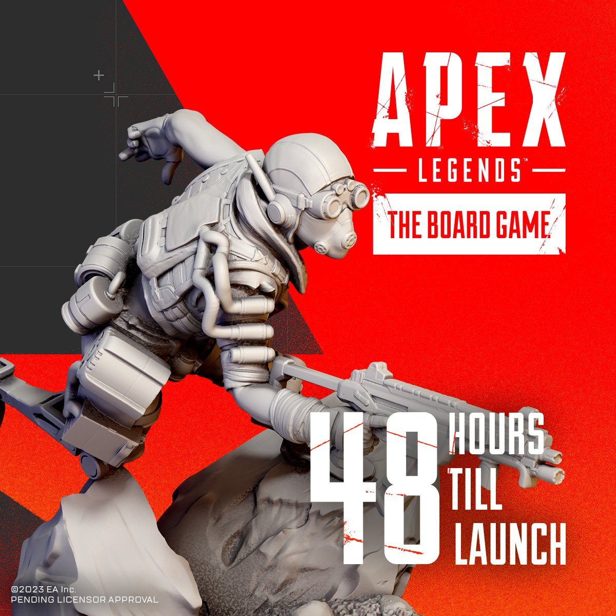 GCUtabletop's tweet photo. Counting down the days? It's just 48 hours until our campaign launch!
https://t.co/HUkNdBctJp 

#Octane #BoardGames #TabletopGames #Kickstarter #Miniature #ApexLegends #ApexLegendsTabletop #GlassCannonUnplugged
@PlayApex https://t.co/AnBh1nmxKk