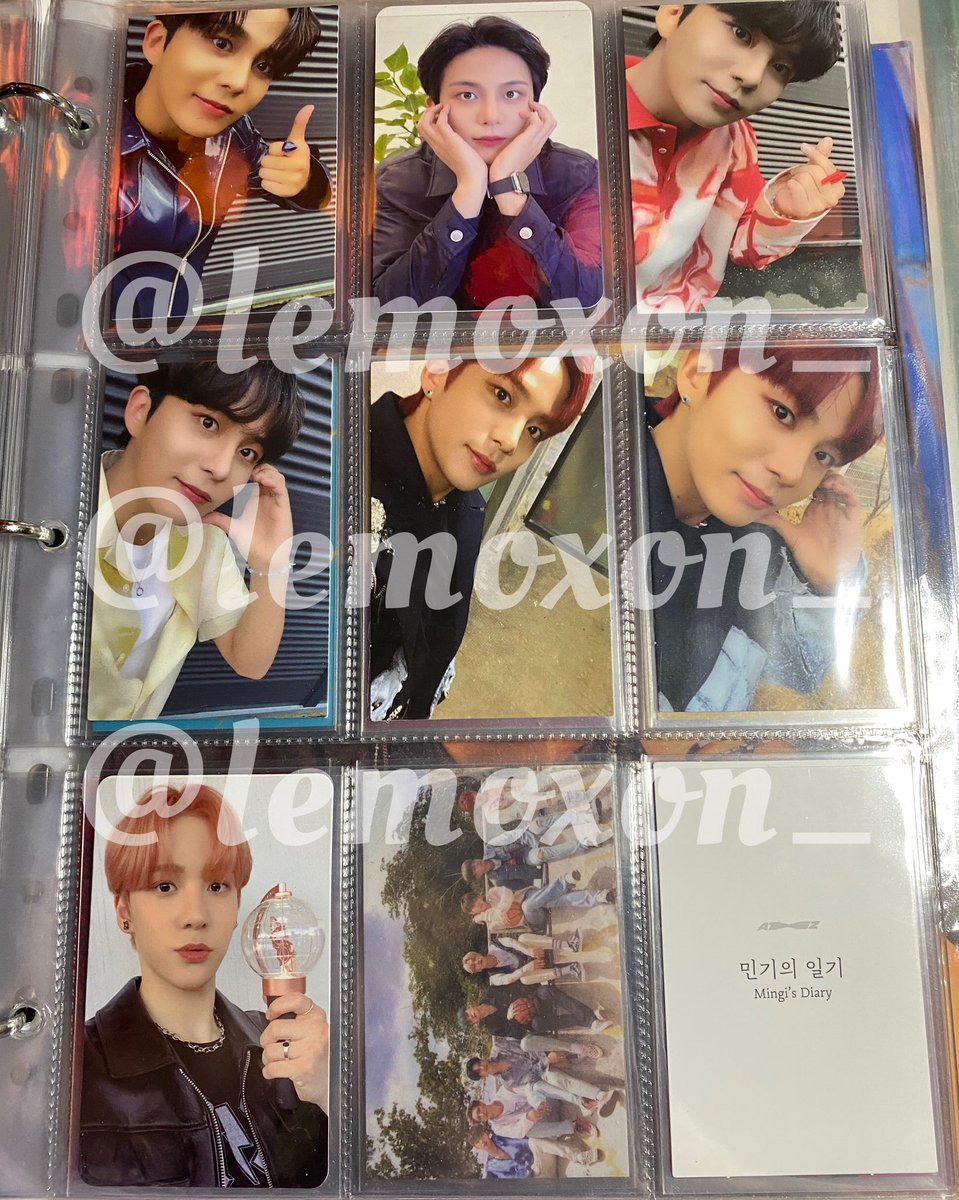 chayenle_'s tweet photo. ขายการ์ด จงโฮ ยุนโฮ🤍⭐️
การ์ดอัลบั้ม 30฿
จงโฮเท้าคาง 180฿
ยุนโฮแท่งไฟ  100฿ 
มินกิ diary 30฿
รวมส่งทุกใบแล้วค่ะ
สอบถามเพิ่มเติม DM ได้เลยค่ะ🫰🏻 #ตลาดนัดเอทีซ #ตลาดนัดateez https://t.co/JWh6lPmuDb