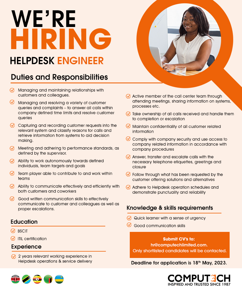 Computech Limited on Twitter "Hiring Ready to elevate your tech career? 🔥🖥️ Apply now by