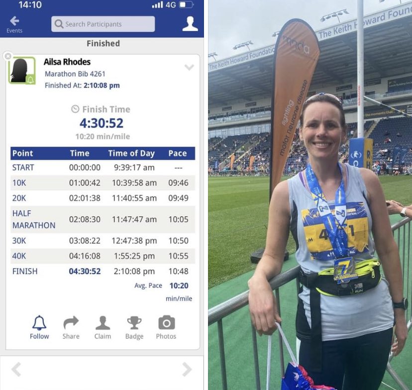 OPALLeeds16's tweet photo. An incredible event raising so much money for so many charities. I am in awe of Rob Burrow and his team and I’m so proud to have been part of such a special day. 
I’m also proud to have raised over £1300 for OPAL. Thank you everyone ❤️
https://t.co/vvSwZuk3aJ https://t.co/yknIjZ0921