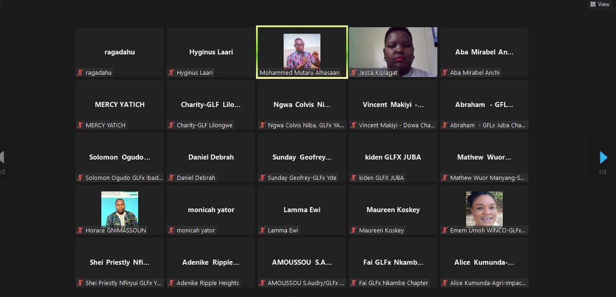 🌍We're GROWING!⬆️

Last week, we welcomed 5⃣ new Chapters to our Africa GLFx Chapters community, who shared about their ongoing restoration projects and plans to scale up their impacts. <a href="/GlobalLF/">Global Landscapes Forum (GLF)</a> #ActLandscape

✅Join our global platform to learn more: glfx.globallandscapesforum.org/news