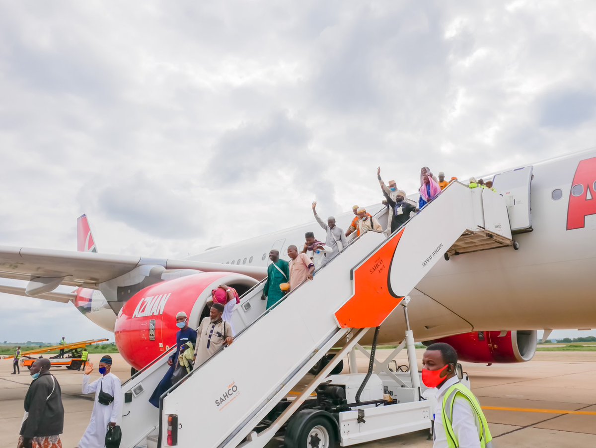 AlhSarina's tweet photo. Azman Air was Birthed This day in 2014 to address the challenges faced by Nigerians in connecting to #Kano for Business and Tourism.
9years still counting; we are making Nigeria Proud by connecting Millions to various destinations around the world
Congratulations #AzmanAirIs9 https://t.co/fek2cfwVAQ