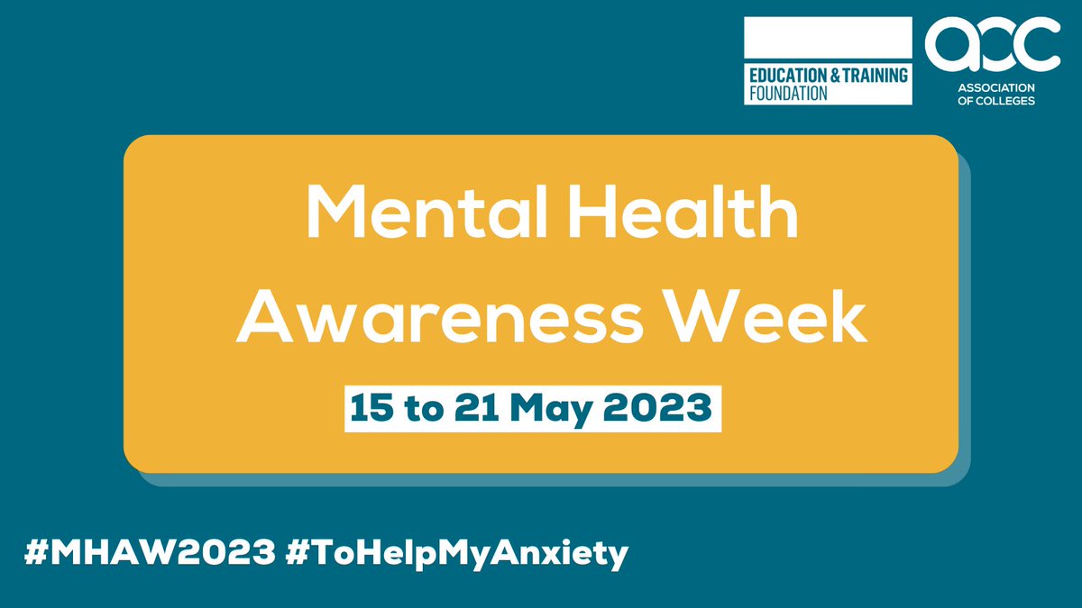 AoC_info's tweet photo. AoC and @E_T_Foundation have worked together to curate an array of informative webinars, podcasts and blogs covering a multitude of mental health topics from psychological safety, to the prevention of burnout, which we will be sharing this week. #MHAW2023
https://t.co/NFZoiMFanN https://t.co/M9nJGfSYhR