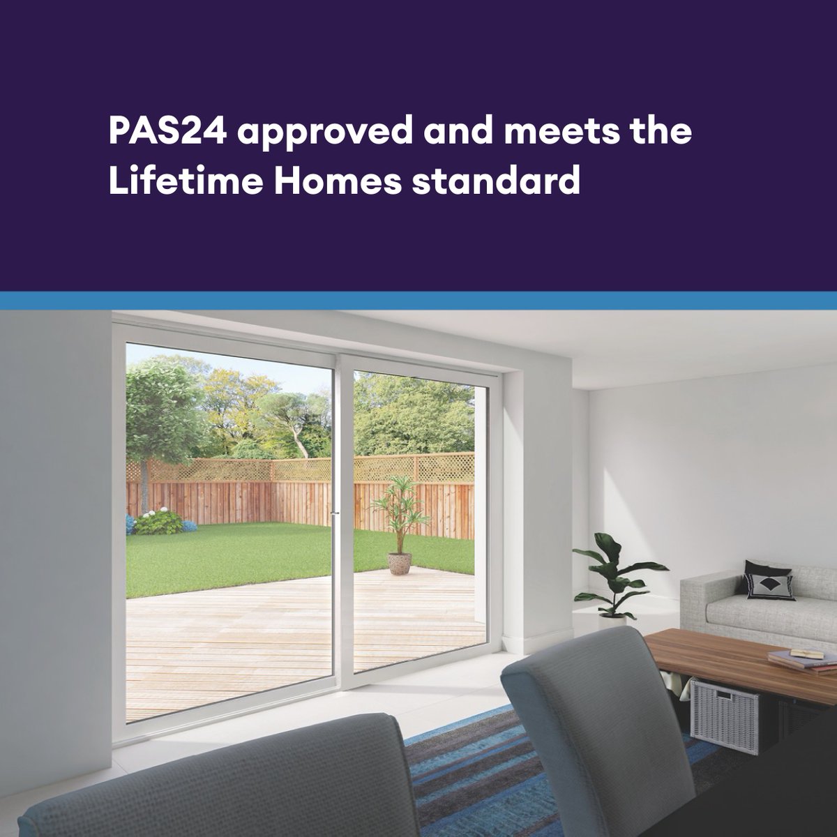 Did you know that PremiLine PRO from Profine is the only PVCu patio door that carries PAS 24 without the use of unsightly plunge bolts in 2, 3 and 4 pane variants and meets the Lifetimes Homes standard.

Find out more at koemmerling.com

#patiodoors #lifetimehomes