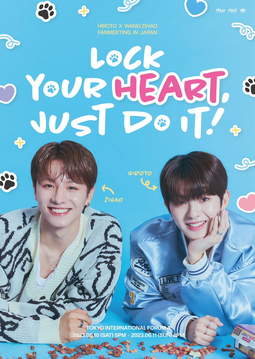 ChromosomeEG's tweet photo. We are pleased to announce the following information regarding the sale of tickets for #WangZihao x HIROTO Fanmeeting in Japan [Lock your heart, Just do it!]. Overseas customers can purchase tickets through this website. 
Eplus https://t.co/3NoYObEpfj https://t.co/KKqdsTKRXv