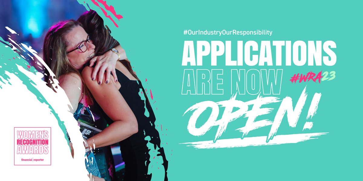 The 2023 Women’s Recognition Awards are officially *open*! If you’ve got 2 minutes to spare today, why not get ahead of the competition and start your application (or nominate someone you know deserves recognition for their work?) at frwra.co.uk #WRA23