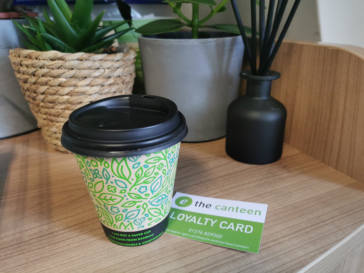 Don't forget we have our very own loyalty card. Buy 5 hot drinks and get the 6th Free!