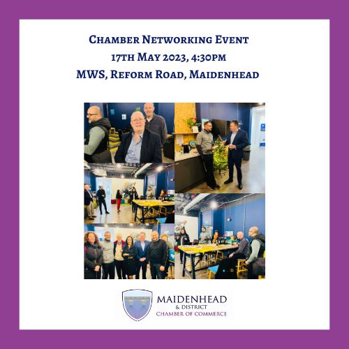Maidenhead & District Chamber of Commerce tweet media