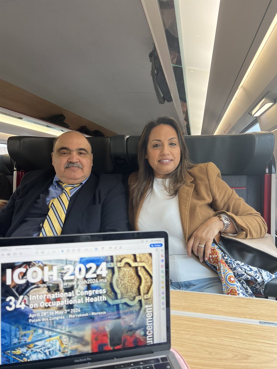 ICOH2024 delegation on their way to tu ICOH midterm meeting, in Angers. 
<a href="/AbdeljalilELK06/">Abdeljalil EL KHOLTI</a> @wemiceyou <a href="/IcohOrg/">ICOH_org</a> 
#OSH