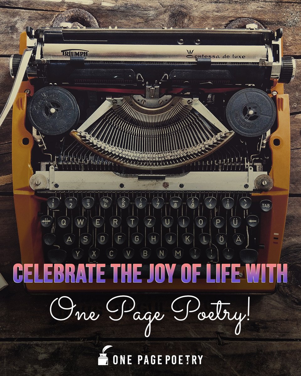 📝🎉 Celebrate the joy of life with #OnePagePoetry! Share your poems that capture the spirit of happiness, the beauty of living, and the wonder of existence on a single page! 🎉

#shareyourpoems #soulfulverses #celebratecreativity #embracehappiness #capturingmoments
