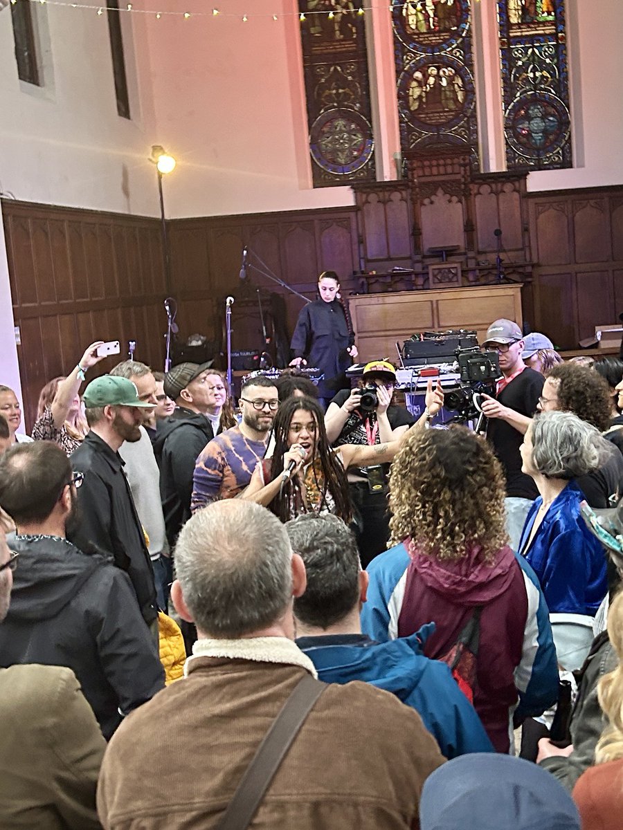 andyb_briz's tweet photo. Great time at the seaside in Brighton for @thegreatescape last week.

Bristol’s Grove absolutely killin it at 3pm on a Friday in an old church + loads of great new acts discovered as we ramp up to reopening @Bristol_Beacon later this year.

The sun even shone for a bit! ☀️ 🍦 https://t.co/ftWqISQu9I