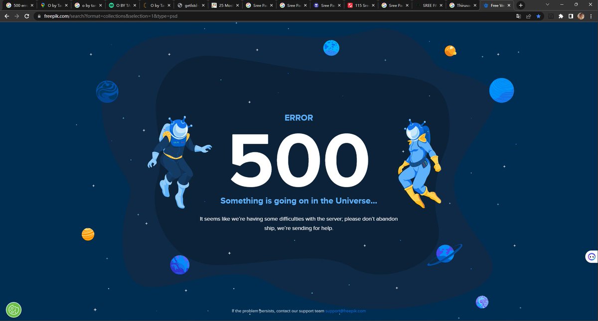 Kuurey's tweet photo. am i the only one who got this error...
@freepik https://t.co/MVVaqGvCSx