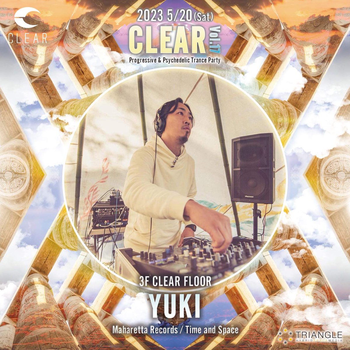 DJ_KUROBEE's tweet photo. いよいよ今週末！
5/20(Sat) CLEAR🌙 @triangleosaka 
3F CLEAR Floor Guest DJs!!!🎧
https://t.co/jK9gC8pYw1 https://t.co/Vff8SPyuyD