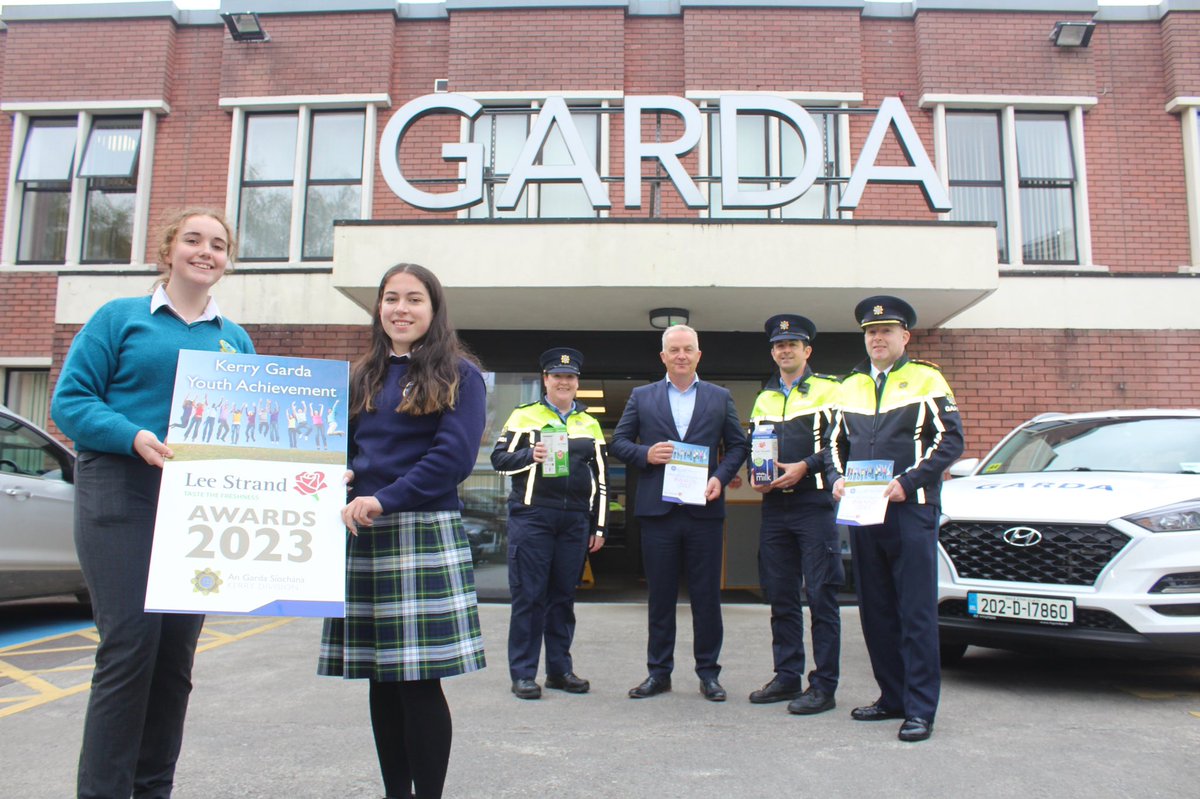 Call for nominations for the Lee Strand/Kerry Garda Youth Achievement Awards 2023!
 
The closing date for receipt of nominations is Friday, May 26th 2023. Nominations are available from any Garda Station in Kerry or are also available to download on leestrand.ie/garda-awards/