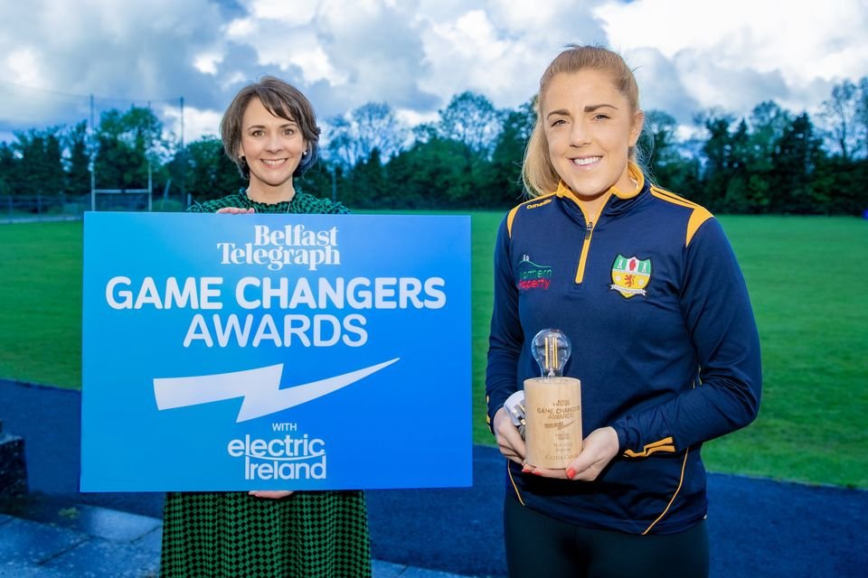 Antrim LGFA (@antrimlgfa) on Twitter photo Cathy Carey is the <a href="/BelTel/">Belfast Telegraph</a> <a href="/ElectricIreland/">Electric Ireland</a> April Game Changers winner for leading by example on and off the pitch for Antrim!
Well done Cathy! Thoroughly well deserved!
belfasttelegraph.co.uk/sport/cathy-ca… Cathy Carey is the <a href="/BelTel/">Belfast Telegraph</a> <a href="/ElectricIreland/">Electric Ireland</a> April Game Changers winner for leading by example on and off the pitch for Antrim!
Well done Cathy! Thoroughly well deserved!
belfasttelegraph.co.uk/sport/cathy-ca…