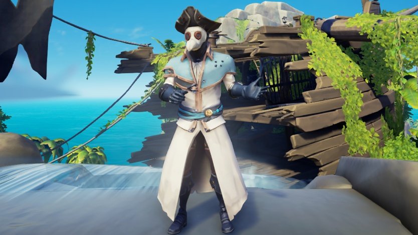 Swedish_Captain's tweet photo. #StyleOfThieves Theme: RPG Classes
"My job as a Cleric is to heal and support my fellow adventure's, don't worry about the mask I'm just very germophobic"
@SeaOfThieves https://t.co/bW12nBor1Z