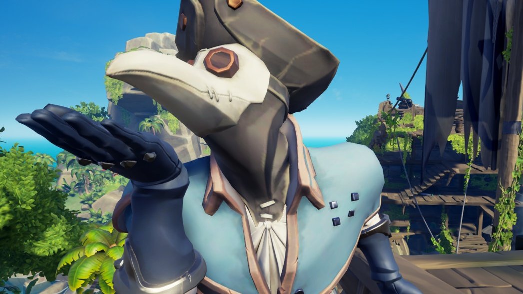 Swedish_Captain's tweet photo. #StyleOfThieves Theme: RPG Classes
"My job as a Cleric is to heal and support my fellow adventure's, don't worry about the mask I'm just very germophobic"
@SeaOfThieves https://t.co/bW12nBor1Z