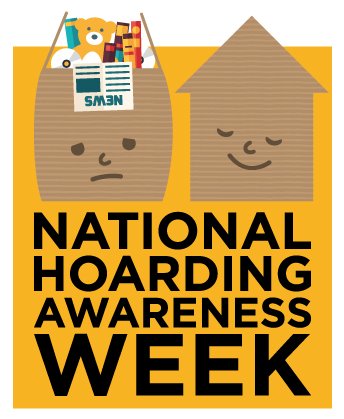 This week (15-19 May) is National Hoarding Awareness Week 
Did you know around 2-5% of the population are affected by hoarding, which is now recognised as a mental health condition. 
You can get support and help via your GP. 
#hoardingawarenessweek
