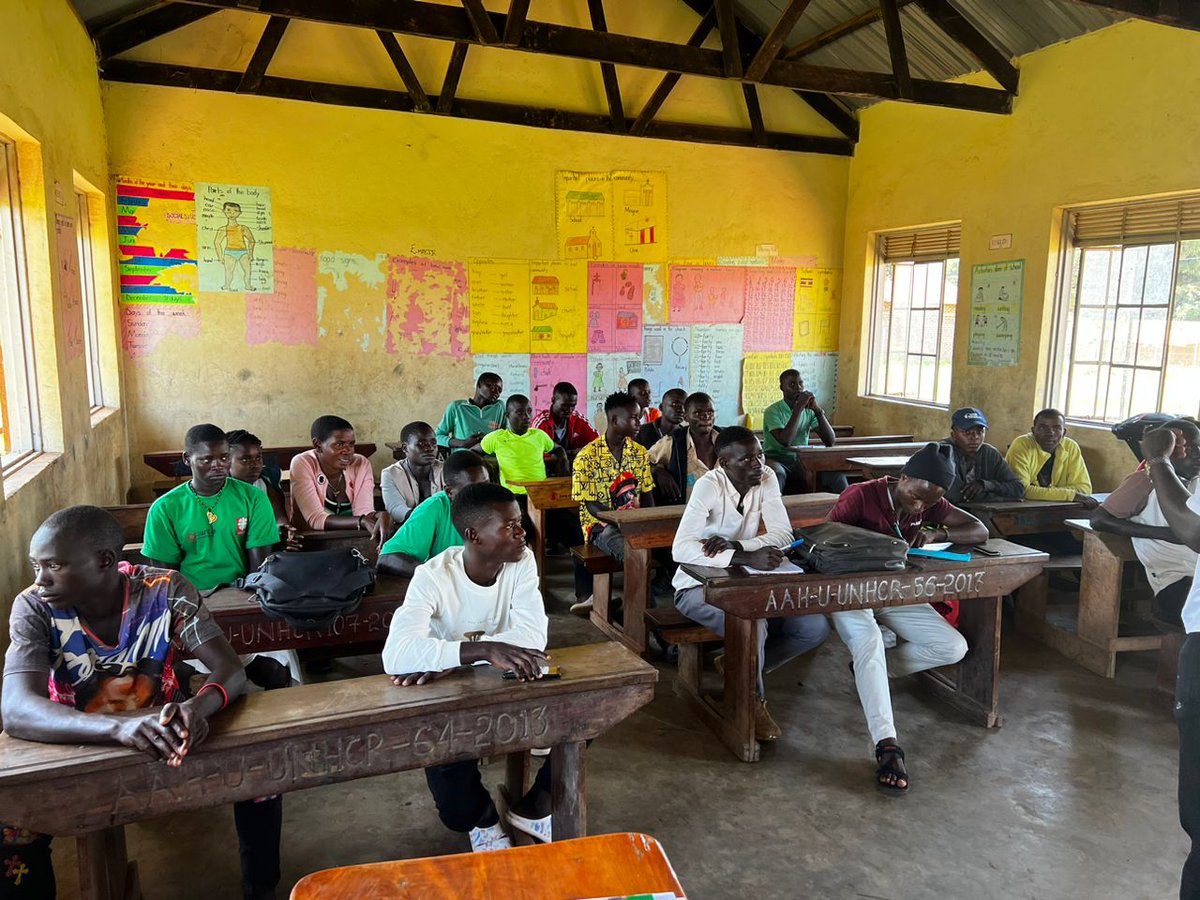 Official_UOC's tweet photo. Day 1 of the Game Connect peer leaders sports training in kyangwali is underway with Sam from @Ugvolley .
#Gameconnect
#Sport4Protection https://t.co/eHmdotQIKz
