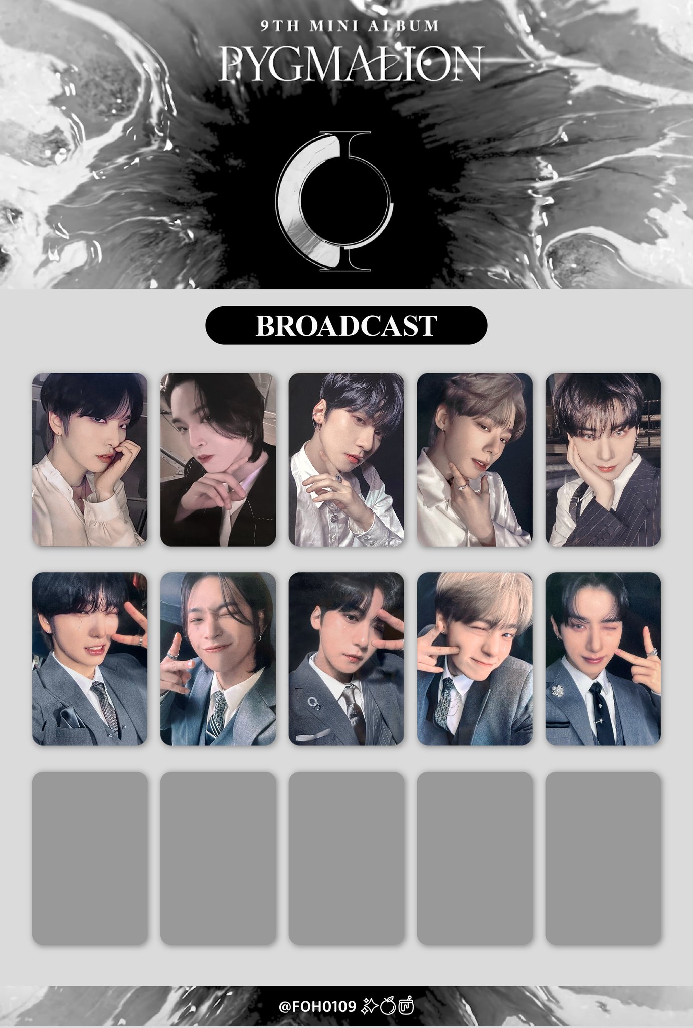 oneus trickster broadcast フォトカードセット