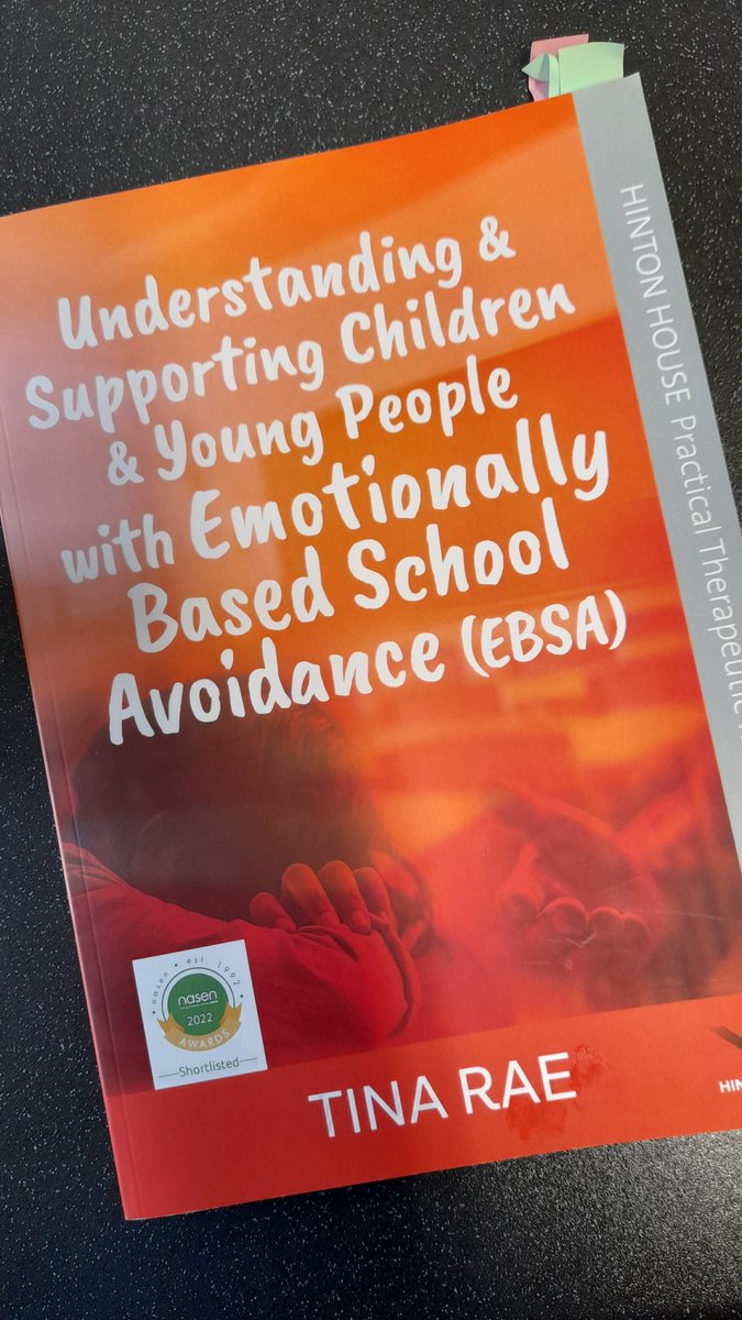 NSO_Bristol's tweet image. I have been recommending this book by @DrTinarae to lots of the schools. It includes information and lots of printable templates and activities. I wonder if I should be asking for commission? @hinton_house #EBSA #SEMH #emotionallybasedschoolavoidance