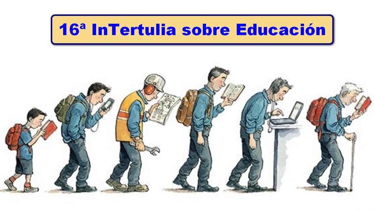 agirregabiria's tweet photo. Hoy, lunes 15 de mayo, a las 21:00 podrás ver y participar en la 16ª #InTertulia sobre #educación https://t.co/f6pnNpp6ti https://t.co/HtTzswyWAW