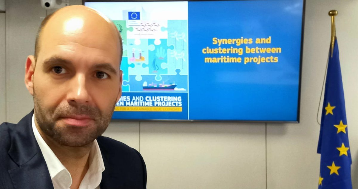 🇪🇺 10 project 'Champions' (not my words 🫣) to discuss the past, present and future of @EU_MARE blue economy calls at DG MARE, Brussels 🇧🇪.

No doubt these #EMFF calls make a huge difference to boost 🌍 blue gowth 🚀

@Lemos_lab @ESTM_IPL @MARE_centre @cinea_eu