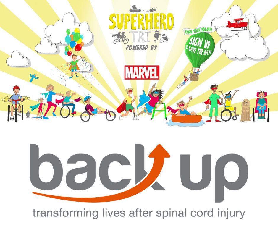 Could you be a superhero for Back Up? 🌟

Registration is now open for the Marvel Superhero Tri on 12th August. This fully inclusive challenge can be taken on solo or as part of a team. 

Follow the link to find out more.

bit.ly/3F9IJPw