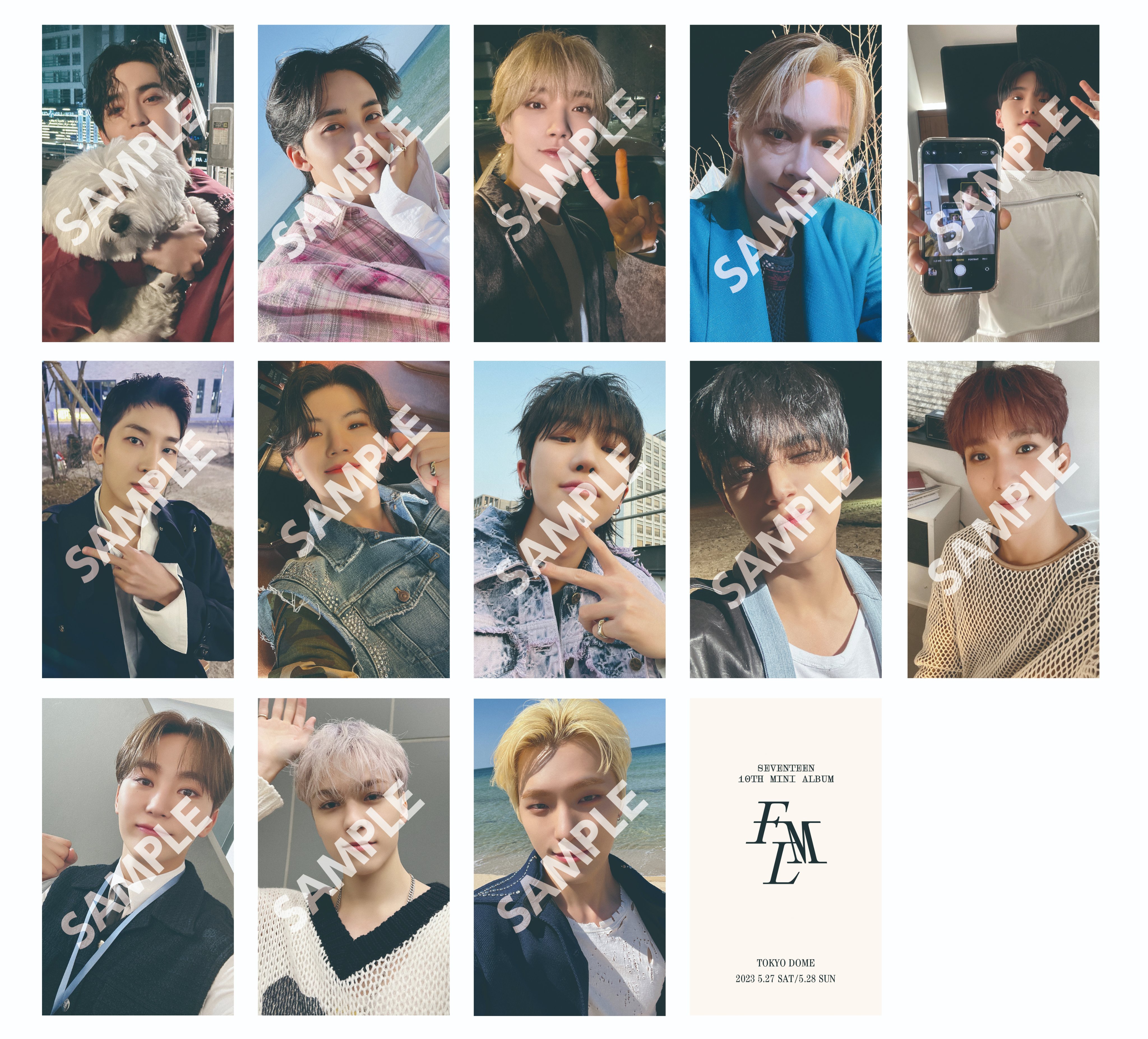 SEVENTEEN FML 会場限定 トレカ コンプ 大阪 weverse - メルカリ