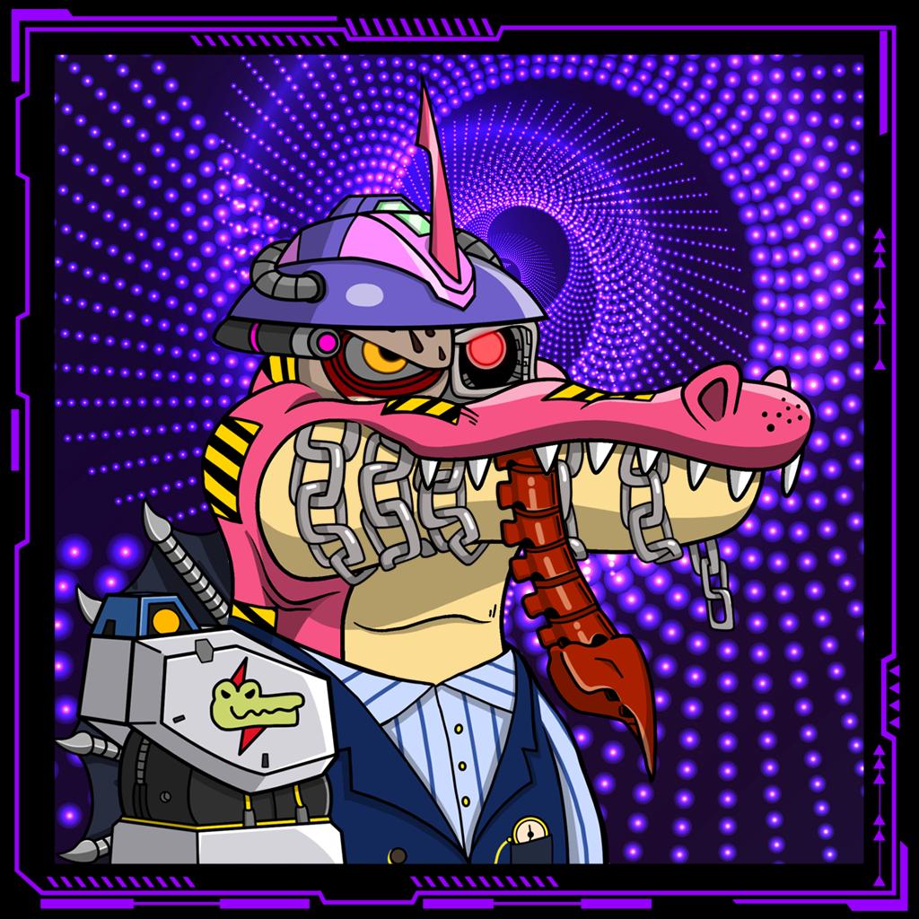 ✨《My Alligator》✨
Check out my alligator, isn't it super cool? 
No denying it🤣

🐊Mint 👉 bit.ly/3ttU86p  
🐊Discord 👉 bit.ly/3Qito2J  
#AstroGator_REBORN #AstroGator #GameFi #NFT #NFTs #NFTcommunity #nftart