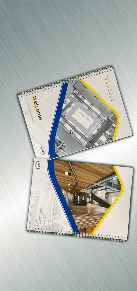 print_cc's tweet image. Wiro bound books are the perfect solution for companies looking for a professional and durable notebook.  Plus, the stylish appearance of the wiro binding adds a touch of sophistication to any office or workspace. #Print  #ProfessionalNotebooks #WiroBinding  #OfficeEssentials