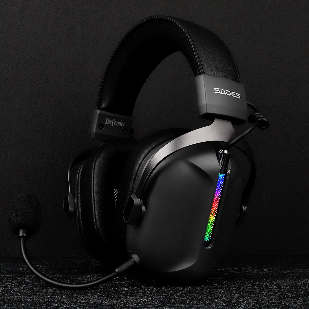sadesesports's tweet image. NEW RELEASE 🎧
SADES Denfender
Three-Mode wireless gaming headset with RGB lights!
Long-lasting playtime for only 3 hours charging.
Max playtime via Bluetooth: 20h (RGB lights ON)/45h (RGB lights OFF)
#sadesesports  #bluetoothheadset #gameheadset #rgbheadset #sadesdefender
