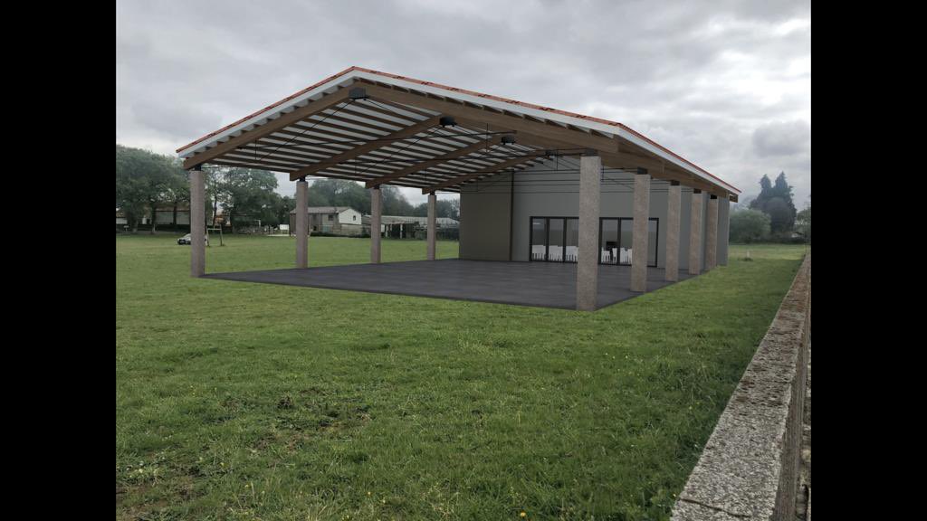 ppcurt_teix's tweet photo. Son moitas as nosas propostas en materia de Medio Rural, na seguinte infografía 👇recollemos algunhas delas.
Ademais, destacamos o novo local social con pérgola de 300m2 en O Igresario (Parroquia de #Fisteus). Obra xa adxudicada e prevista a súa finalización no mes de agosto. https://t.co/no4cCGf6sC